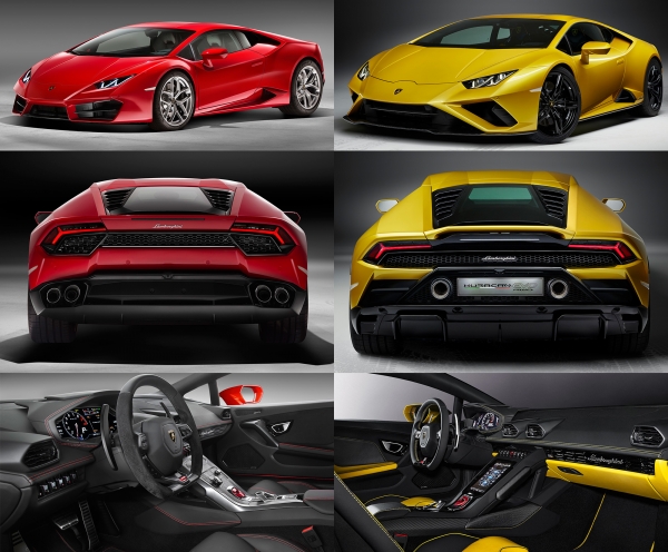 Купе Lamborghini Huracan Evo RWD получило мотор от LP 610-4 Купе Lamborghini Huracan Evo RWD получило мотор от LP 610-4