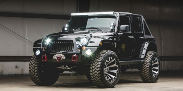 Jeep Wrangler c &laquo;дьявольскими&raquo; чертами пустят с молотка