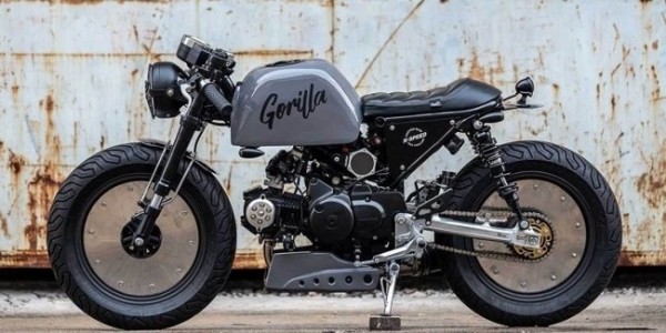 Honda Monkey 125 превратилась в удивительный кастом