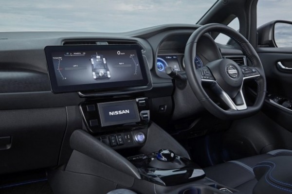 Nissan представила тестовый прототип Leaf e+