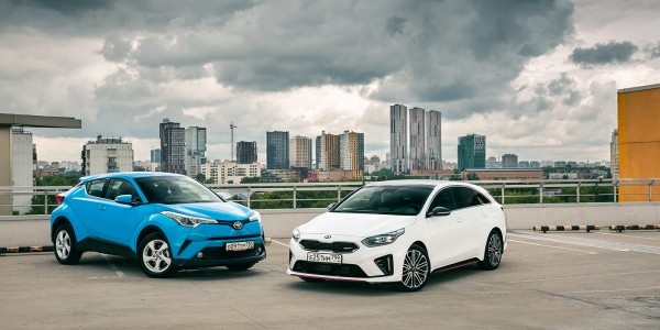 Принцип равнозначности. Kia ProCeed vs Toyota C-HR 