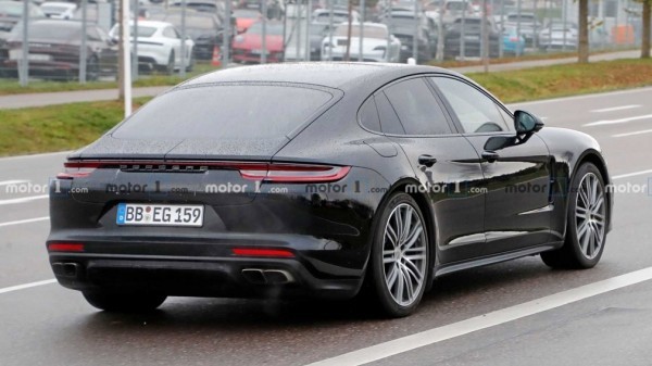 Появились первые изображения обновлённой Porsche Panamera