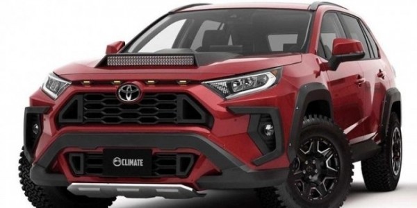 Самый агрессивный тюнинг для нового Toyota RAV4