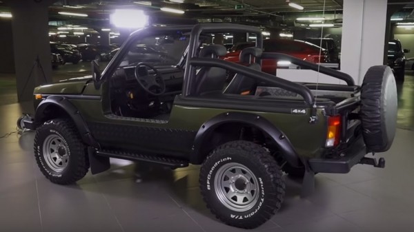 В Сети показали внедорожник LADA 4&times;4 с супер-тюнингом