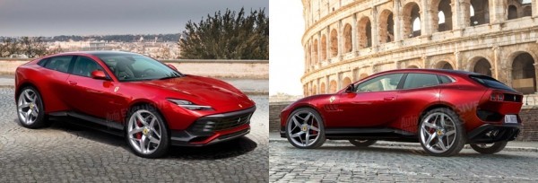 Кроссовер Ferrari Purosangue разделит компоненты с&nbsp;Римом
