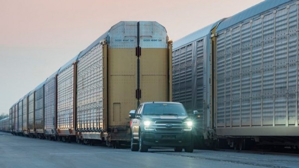 Ford запатентовал электрический F-150 с четырьмя электродвигателями