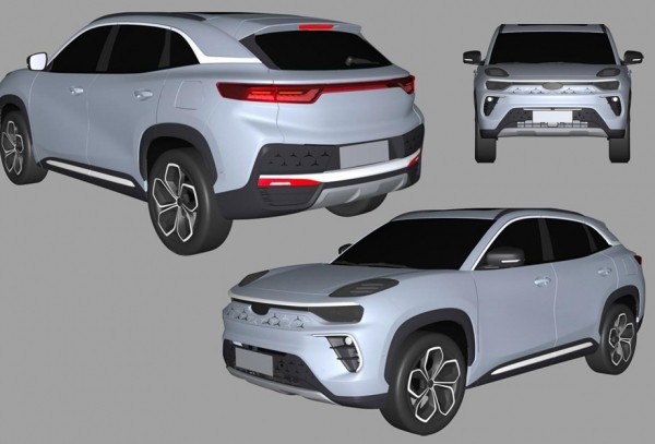 Батарейный паркетник Chery показался на&nbsp;патентных рисунках