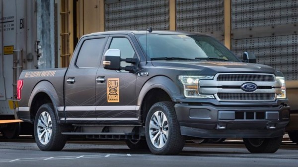 Ford запатентовал электрический F-150 с четырьмя электродвигателями