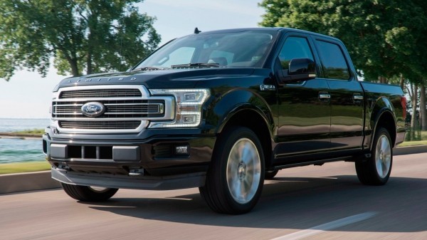 Ford запатентовал электрический F-150 с четырьмя электродвигателями