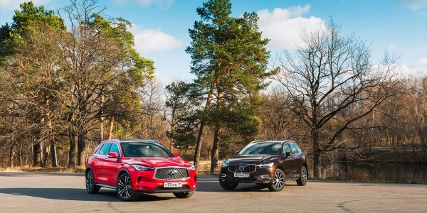 Икс-фактор. Infiniti QX50 против Volvo XC60 