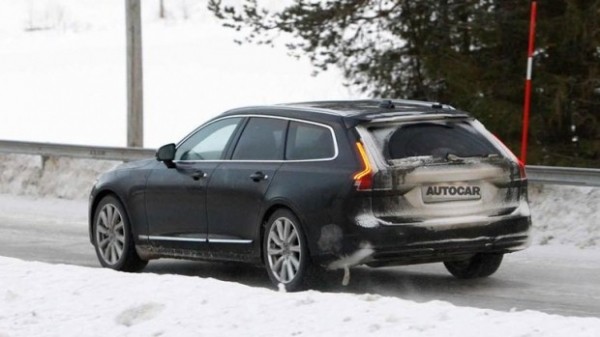 Volvo тестирует гибридные версии моделей V90 и S90