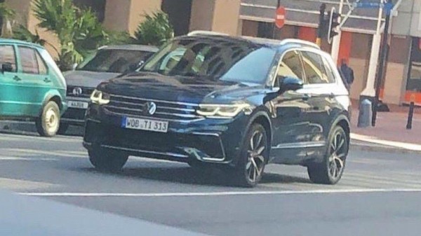 Раскрыт внешний вид обновлённого Volkswagen Tiguan
