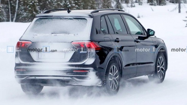 Раскрыт внешний вид обновлённого Volkswagen Tiguan