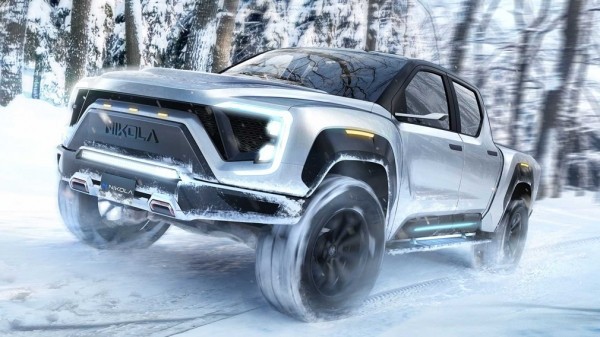 Nikola представила электрический пикап Badger с запасом хода 960 км