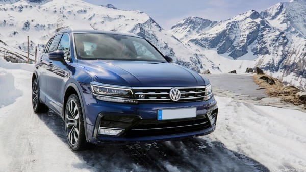 Раскрыт внешний вид обновлённого Volkswagen Tiguan