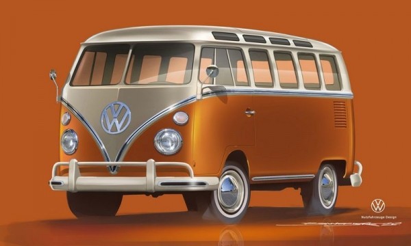 Volkswagen перекинет мостик от&nbsp;электрокара T2 к&nbsp;вэну I.D. Buzz
