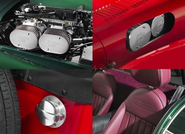 Родстеру Caterham Super Seven подарены ретро-детали