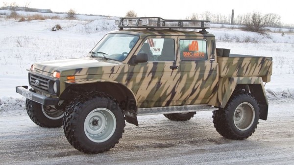 Стартовал выпуск самого проходимого пикапа LADA 4x4 Стартовал выпуск самого проходимого пикапа LADA 4x4
