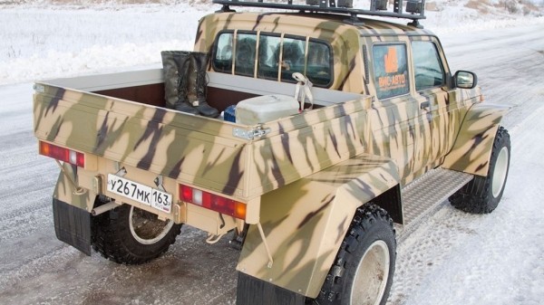 Стартовал выпуск самого проходимого пикапа LADA 4x4 Стартовал выпуск самого проходимого пикапа LADA 4x4