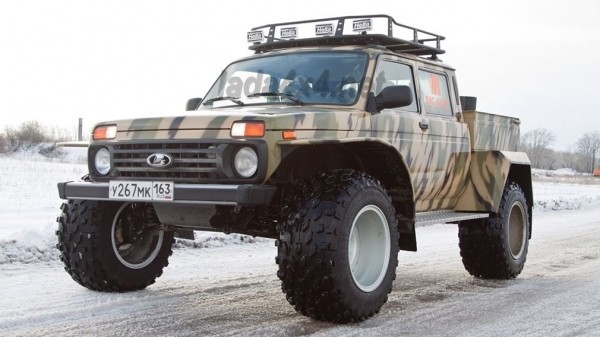 Стартовал выпуск самого проходимого пикапа LADA 4x4 Стартовал выпуск самого проходимого пикапа LADA 4x4
