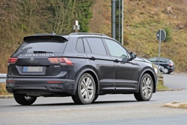 Попался! Обновленный Tiguan без камуфляжа