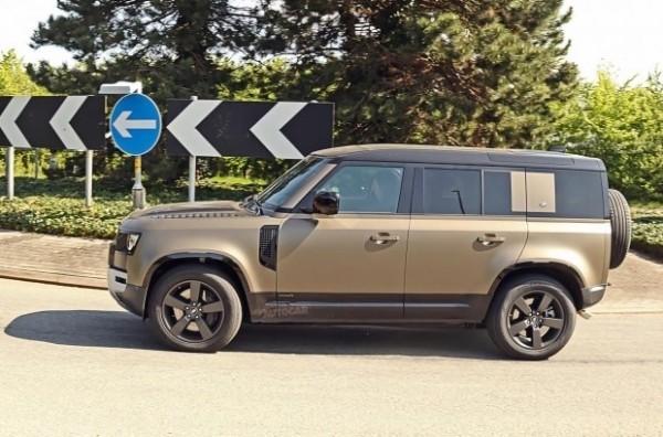 Брутальный автомобиль с брутальным мотором: Defender c двигателем V8 Брутальный автомобиль с брутальным мотором: Defender c двигателем V8