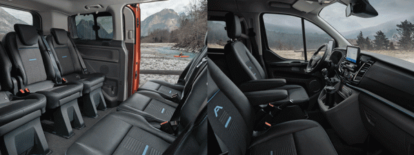 Вэны Ford Transit и Tourneo подготовились к активному лету Вэны Ford Transit и Tourneo подготовились к активному лету