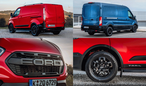 Вэны Ford Transit и Tourneo подготовились к активному лету Вэны Ford Transit и Tourneo подготовились к активному лету