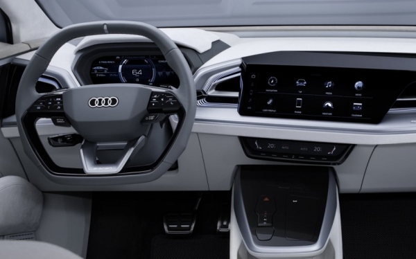 Audi показала новый электрический кроссовер Q4 Sportback e-tron Audi показала новый электрический кроссовер Q4 Sportback e-tron
