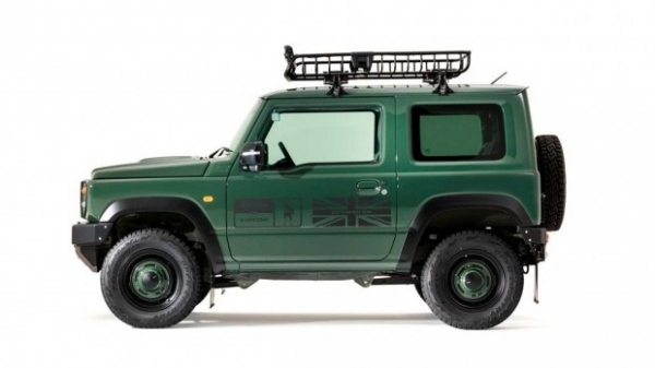 Старый и надежный Defender от Suzuki