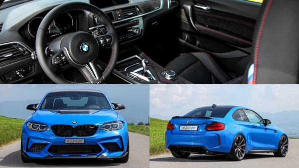 Специалисты тюнинг-ателье Dahler доработали купе BMW M2 CS