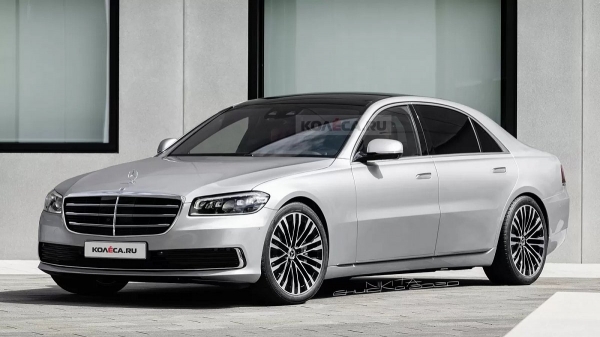 В сети появились изображения нового Mercedes-Benz S-Class в стиле W140 В сети появились изображения нового Mercedes-Benz S-Class в стиле W140