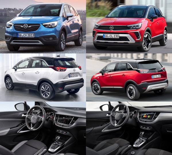Обновлённый Opel Crossland будет предлагаться в&nbsp;России