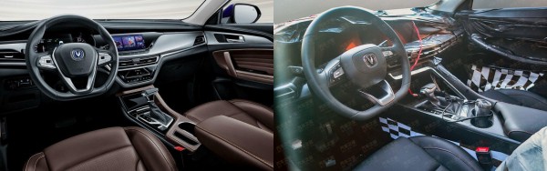 Changan CS35 Plus укоротился в ходе фейслифтинга Changan CS35 Plus укоротился в ходе фейслифтинга