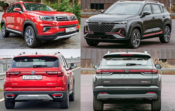 Changan CS35 Plus укоротился в ходе фейслифтинга Changan CS35 Plus укоротился в ходе фейслифтинга