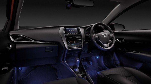 Седан Toyota Vios &laquo;спортивно&raquo; обновился в&nbsp;Малайзии