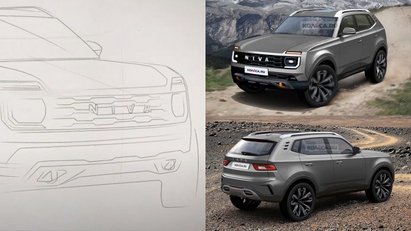 Опубликовали новые изображения будущей Lada Niva 2024