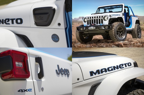 Шоу-кар Jeep Magneto предвосхитил электрическую вариацию Рэнглера Шоу-кар Jeep Magneto предвосхитил электрическую вариацию Рэнглера