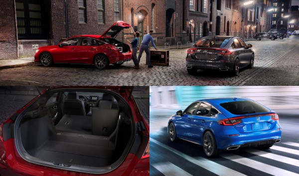 Пятидверка Honda Civic совместила два мотора с двумя коробками