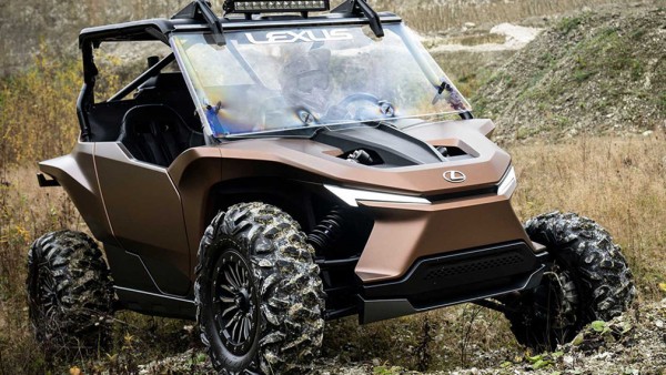 Lexus представил необычный концепт Roc для бездорожья