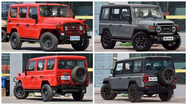 Опубликованы первые изображения китайского «уазика» BAW BJ212 Опубликованы первые изображения китайского «уазика» BAW BJ212
