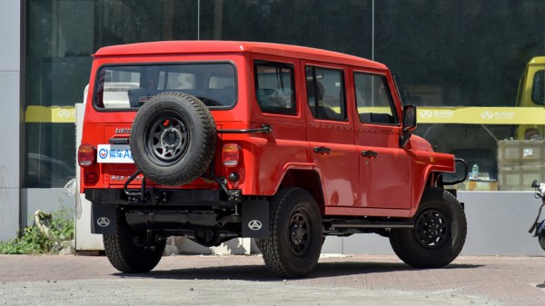 Опубликованы первые изображения китайского «уазика» BAW BJ212 Опубликованы первые изображения китайского «уазика» BAW BJ212