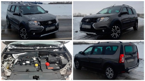 Первый в мире универсал Lada Largus с турбомотором выехал на дороги