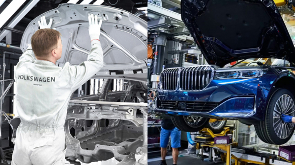 BMW и Volkswagen временно останавливают работу заводов в ЕС из-за нехватки деталей из Украины BMW и Volkswagen временно останавливают работу заводов в ЕС из-за нехватки деталей из Украины