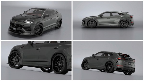 Ателье Liberty Walk представило обвес для кроссовера Lamborghini Urus