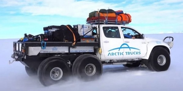 Toyota створила неймовірний пікап для Антарктиди