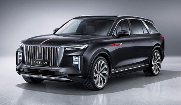 Обновленный кроссовер HONGQI HS5 заметили в Китае Обновленный кроссовер HONGQI HS5 заметили в Китае