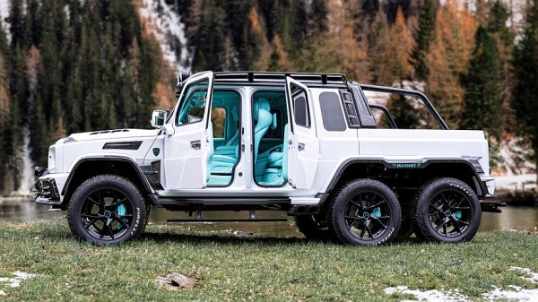 Mansory Gronos 6x6: ещё одна попытка перещеголять Brabus, и вполне удачная! Mansory Gronos 6x6: ещё одна попытка перещеголять Brabus, и вполне удачная!