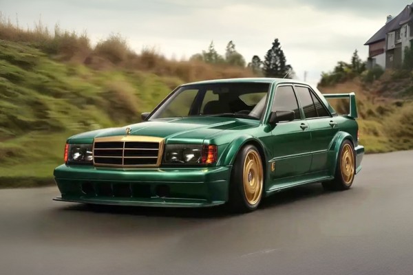 Vespera Iride Evo 5: крутой рестомод в стиле Mercedes-Benz 190 E 2.5-16 Evolution II