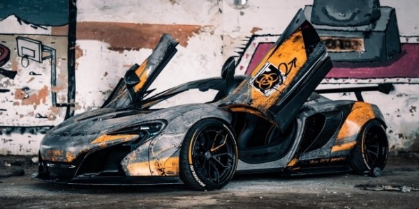 В Чернобыле засветился уникальный тюнингованный суперкар McLaren